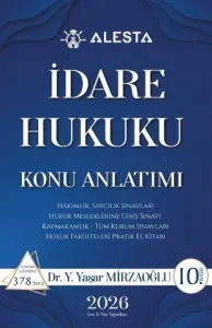 Lex-tax Yayınları 2026 Alesta İdare Hukuku Konu Anlatımı Ve Çözümlü Sorular