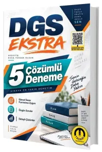 Tasarı Yayınları DGS EKSTRA 5 Deneme Çözümlü