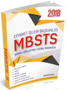 Ahsen 2018 Diyanet İşleri Başkanlığı MBSTS Konu Anlatımlı Soru Bankası