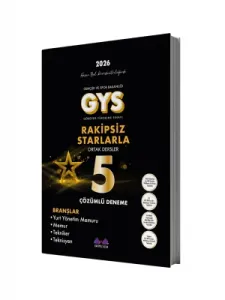 Rakipsiz Uzem 2026 Görevde Yükselme Gençlik ve Spor Bakanlığı Personeli Rakipsiz Starlarla Ortak Dersler Çözümlü 5 Deneme