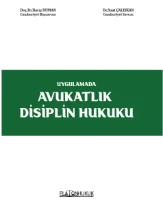 AVUKATLIK DİSİPLİN HUKUKU