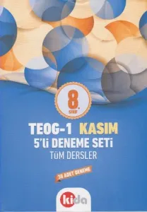 8. Sınıf TEOG-1 Kasım 5'li Deneme Seti; Tüm Dersler