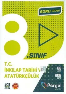 Pergel Yayınları 8. Sınıf T.C. İnkılap Tarihi ve Atatürkçülük Soru Kitabı