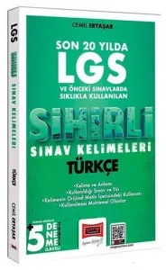 Yargı Yayınları 8.Sınıf LGS Türkçe Son 20 Yılda Sıklıkla Kullanılan Sihirli Sınav Kelimeleri