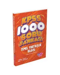 DERS KOÇU KPSS TEMEL YURTTAŞLIK BİLGİSİ 1000 SORU BANKASI (DK)