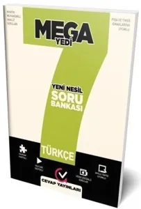 Cevap Yayınları 7. Sınıf MEGA Türkçe Soru Bankası