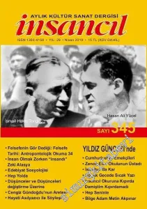 İnsancıl Aylık Kültür Sanat Dergisi - Hasan Ali Yücel, İsmail hakkı Tonguç -  Sayı: 345    Yıl: 29   Nisan