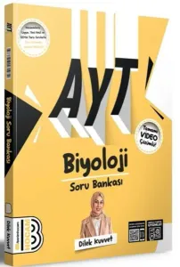 Benim Hocam Yayınları 2024 AYT Biyoloji Tamamı Video Çözümlü Soru Bankası