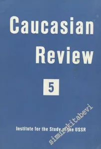 Caucasian Review 5 - Sayı:5, Yıl: 1957       1957