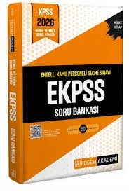 PEGEM 2024 E-KPSS ENGELLİ KAMU PERSONELİ SEÇME SINAVI SORU BANKASI