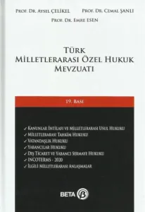 Türk Milletlerarası Özel Hukuk Mevzuatı