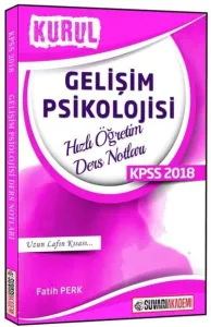 Süvari Akademi KPSS Eğitim Bilimleri Gelişim Psikolojisi Hızlı Öğretim Ders Notları 2018