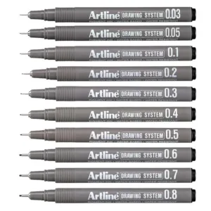 Artline Drawing System Çizim Kalem Seti 10 lu