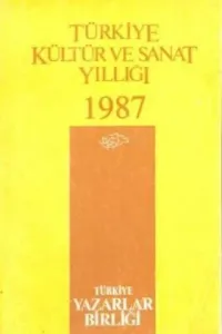 Türkiye Kültür ve Sanat Yıllığı 1987