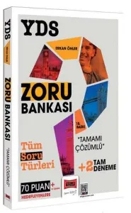 Yargı Yayınları 2025 YDS Tamamı Çözümlü Zoru Bankası +2 Deneme İlaveli