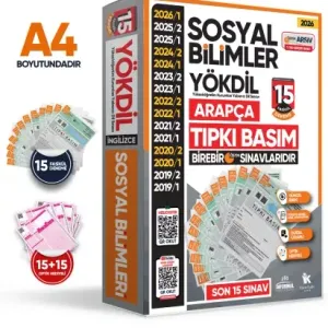 İnformal Yayınları Yökdil Arapça Sosyal Bilimler Tıpkı Basım 14 lü Deneme