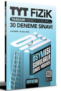 Öğrenci İşleri TYT Fizik Tamamı Video Çözümlü 30 Deneme Sınavı 2021 YENİ