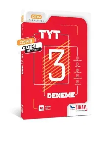 Sınav Yayınları TYT Tamamı Video Çözümlü 3 Deneme