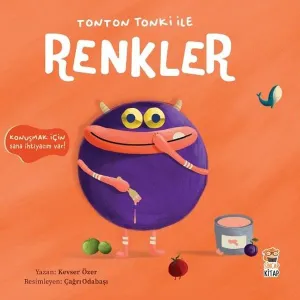 Tonton Tonki İle Renkler (Delikli Sürpriz Pencereli Kitap)