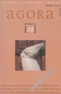 Agora Yeni Binyıl Kültür Sanat Edebiyat Dergisi  - Sayı: 28      Kasım - Aralık