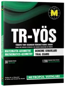 Metropol Yayınları TR YÖS Matematik Geometri Deneme Sınavları