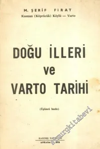 Doğu İlleri ve Varto Tarihi -        1970