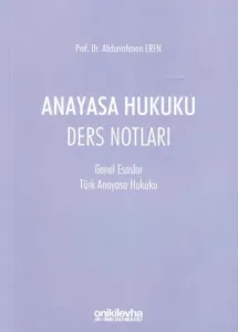 Anayasa Hukuku Ders Notları