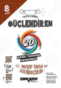 8.⁠ ⁠Sınıf Güçlendiren T.C. İnkılap Tarihi ve Atatürkçülük 20'li Konu Tarama Denemesi