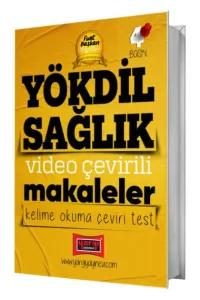 Yargı Yayınları YÖKDİL Sağlık Video Çevirili Makaleler