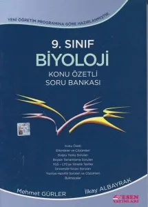 Esen Yayınları 9. Sınıf Biyoloji Konu Özetli Soru Bankası Esen