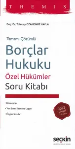 THEMIS Borçlar Hukuku Özel Hükümler Soru Kitabı