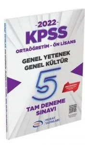 Murat KPSS GK. GY. Ortaöğretim-Önlisans 5 Çözümlü Deneme Sınavı-YENİ