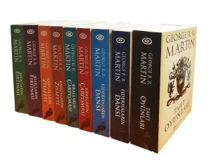 Taht Oyunları 9 Kitap Set Özel Kutulu