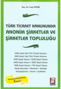 Anonim Şirketler ve Şirketler Topluluğu