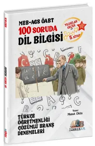 Türkçe FM Yayınları ÖABT MEB-AGS Türkçe Öğretmenliği 100 Soruda Dil Bilgisi Deneme Çözümlü Yıldızlar Geçidi 5. Kitap
