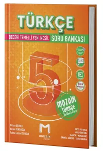 Mozaik Yayınları 5. Sınıf Türkçe Soru Bankası