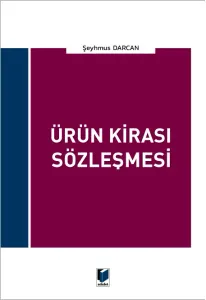 Ürün Kirası Sözleşmesi