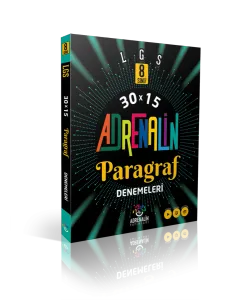ADRENALİN YAYINLARI LGS 30x15 PARAGRAF DENEME
