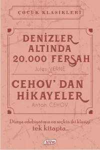 Denizler Altında 20000 Fersah - Cehov'dan Hikayeler İki Klasik Tek Kitap (Ciltli)