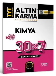 Altın Karma Yayınları TYT Kimya 30 x 7 Deneme
