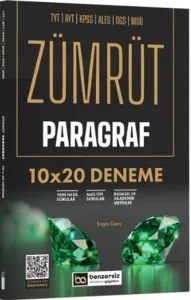 TYT AYT KPSS ALES DGS MSÜ ZÜMRÜT PARAGRAF 10 X 20 DENEME 2027