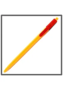 Mikro Basmalı Tükenmez Kalem 33 Kırmızı