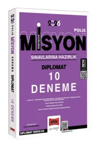 Yargı Yayınları 2026 Polis Misyon Koruma Sınavlarına Hazırlık Diplomat 10 Deneme