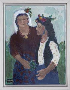 Başı Çiçekli Kadınlar