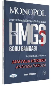 HMGS Anayasa Hukuku Anayasa Yargısı Soru Bankası