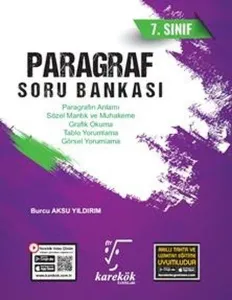 Karekök Yayınları 7. Sınıf LGS Paragraf Soru Bankası