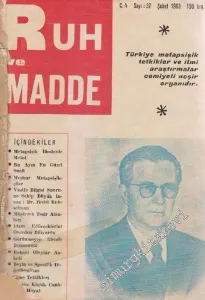 Ruh ve Madde Sayı 37- 48 (Şubat 1963- Ocak 1964) Cilt 4  -