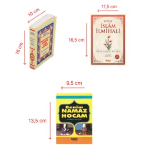 Büyük İslam İlmihali-Benim Namaz Hocam-Kuran-ı Kerimin Yüce Meali 3'lü Set Çanta Boy