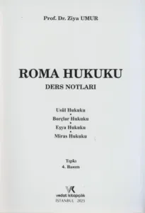 Roma Hukuku Ders Notları