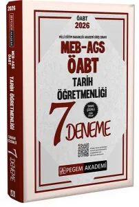 Pegem Yayınları 2026 MEB AGS ÖABT Tarih Öğretmenliği Tamamı Çözümlü 7 Deneme